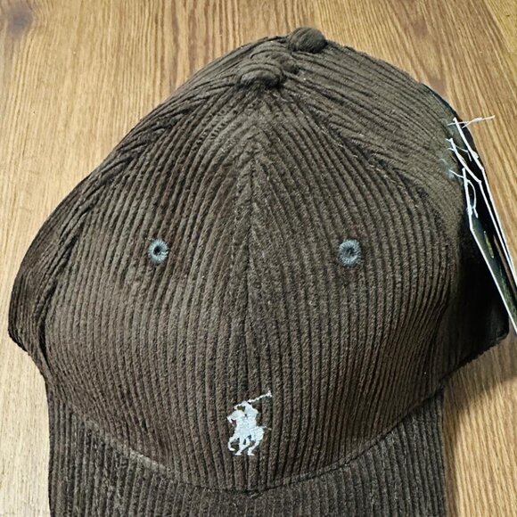 Polo Ralph Lauren Corduroy Cap | Dispatch Brown Vintage Hat | Rare Item for Men - Picture 6 of 8